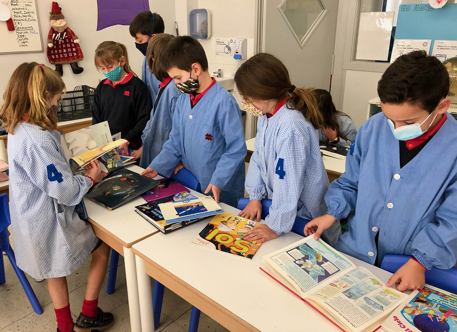 Biblioteca, primària Escola Montcau – La Mola Matadepera
