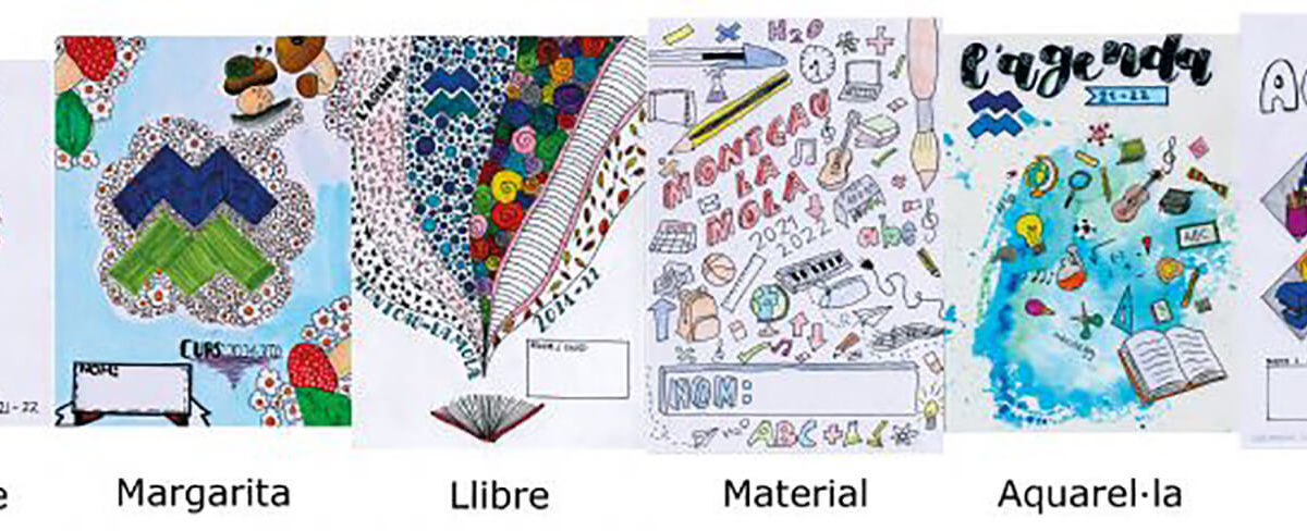 Votació de la portada de l'agenda: Secundària