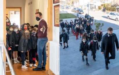 Visita ajuntament-Montcau La Mola