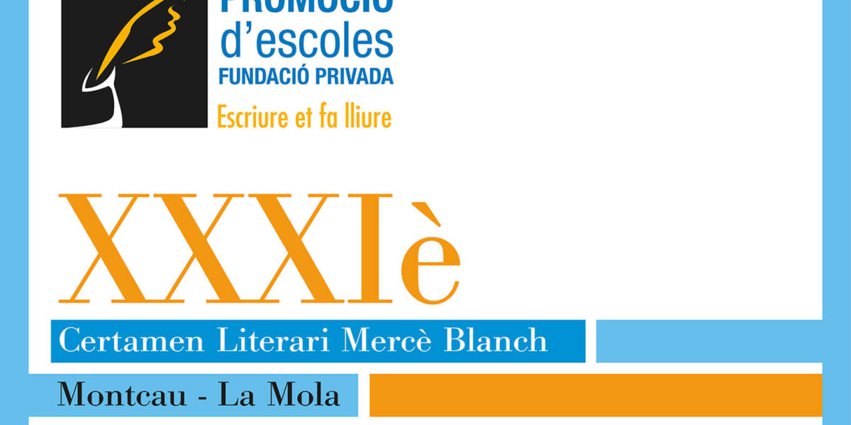 Certamen literari Mercè Blanch Escola Montcau-La Mola